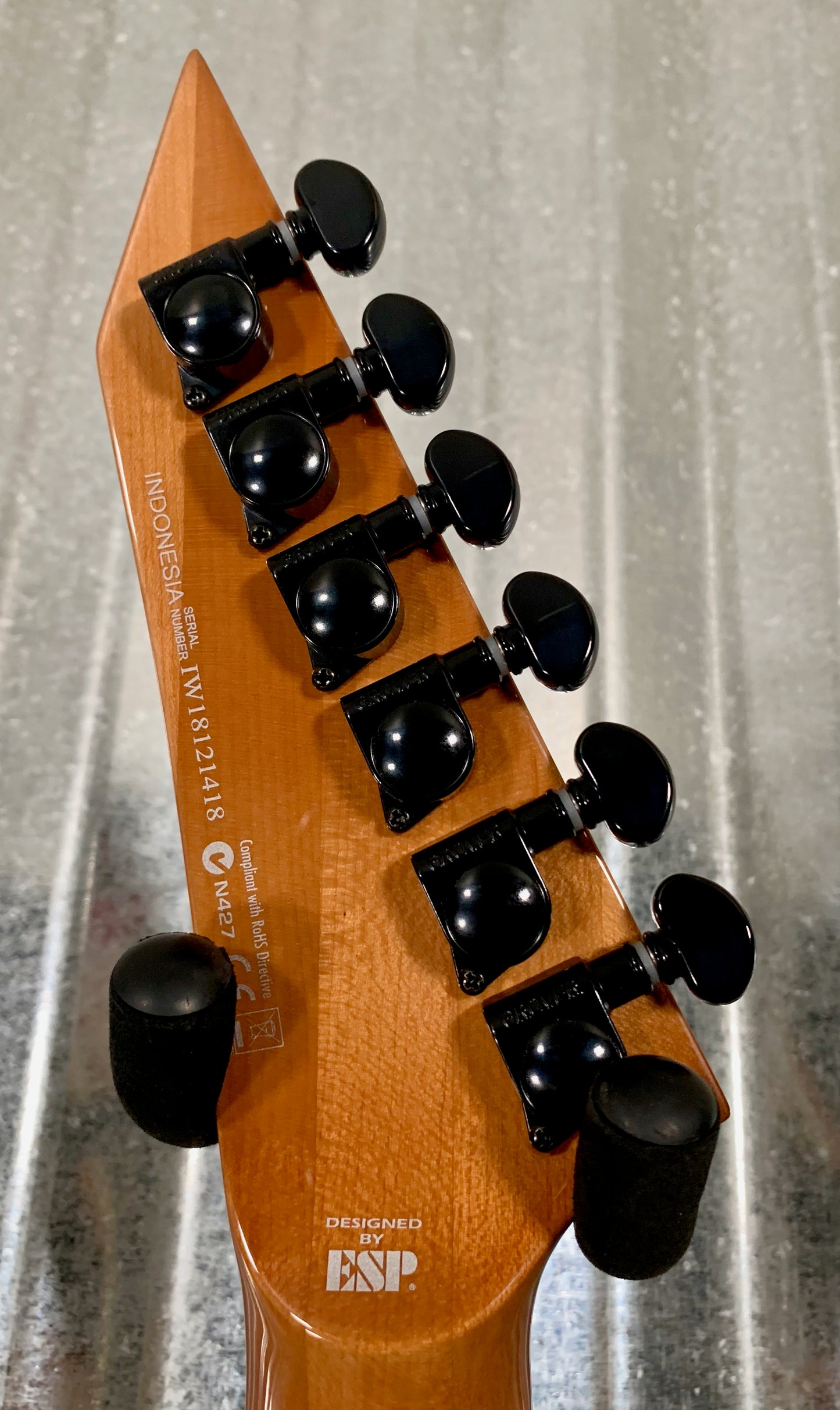 ESP LTD MH-1000 Quilt Top Black Cherry Fade Guitar LMH1000HSQMBCHFD #1418