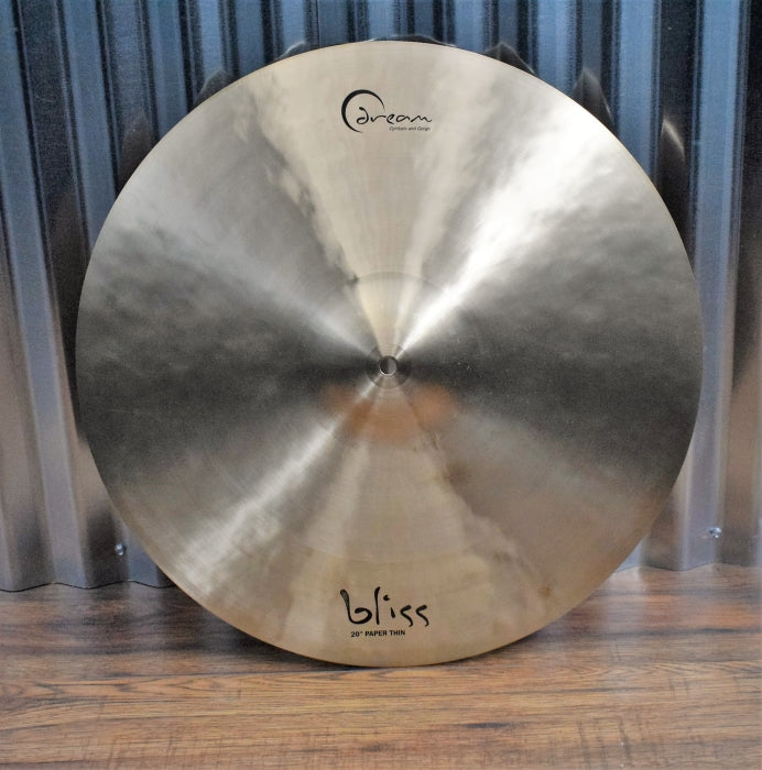 Dream Cymbals BPT20 Bliss Hand Forged and Hammered 20" Paper Thin Crash Demo