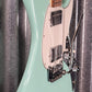 G&L USA Fullerton Deluxe Skyhawk HH Surf Green Guitar & Case #2092