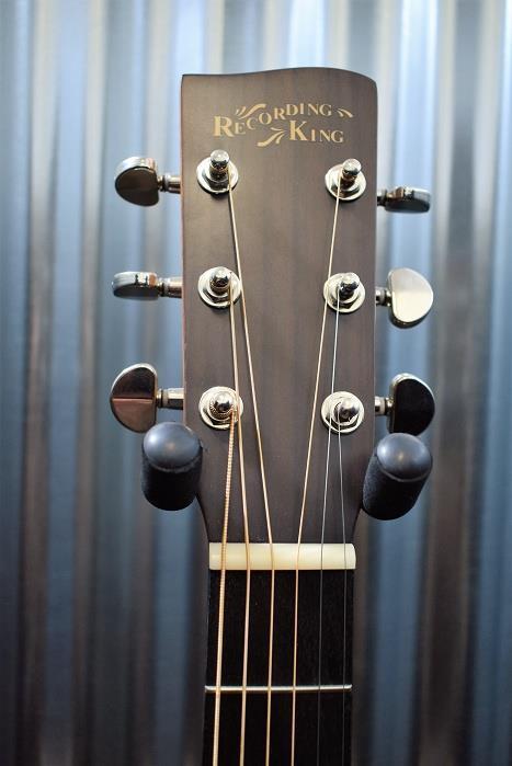 Recording King ROS-G9M EZ Tone Select Solid Top 12 Fret 000 Acoustic Guitar #580