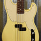 Fender 2003 MIM Standard Telecaster Precision 4 String Bass Vintage White & Bag #9673 Used