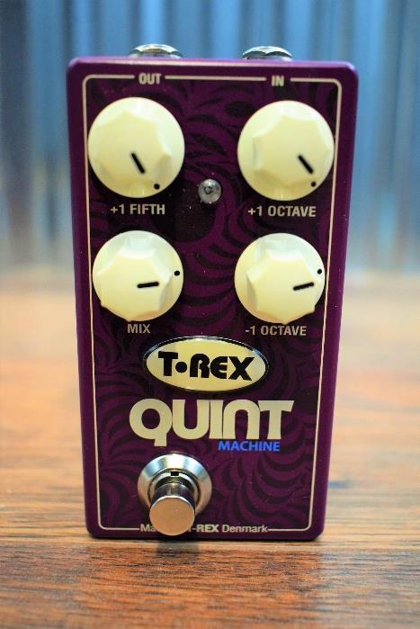 T-Rex Quint Machine 4 Tone Generator Octave & Fifth Guitar Effects Pedal #16