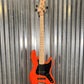 G&L USA JB5 5 String Bass Clear Orange & Case JB-5 Blem #7088