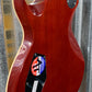 ESP LTD EC-256 Flame Lemon Drop Seymour Duncan Guitar & Bag LEC256LD #2382 Demo