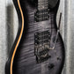 PRS Paul Reed Smith SE Custom 24 Floyd Rose Charcoal Burst Guitar & Bag #9856