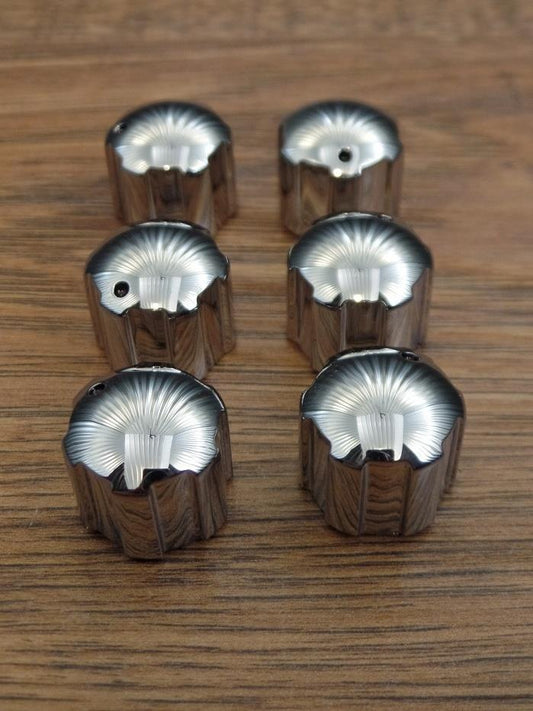 Line 6 Chrome Knob Set of 6 for Spider Amplifiers Used