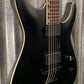 ESP LTD MH-400B Black Baritone Guitar & Bag LMH400BBLKS #0127 Demo