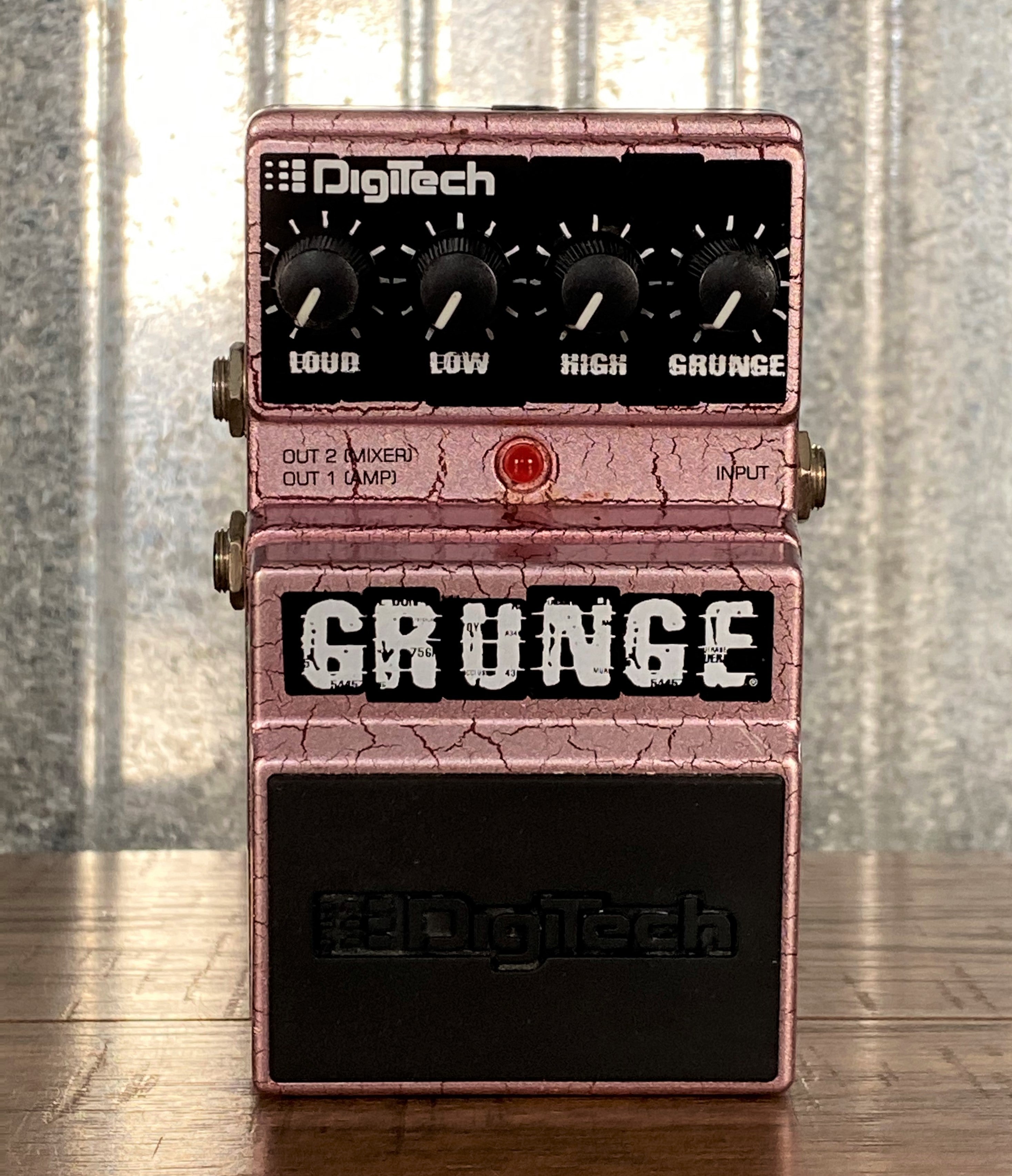 DigiTech Grunge Distortion Guitar Effect Pedal Used