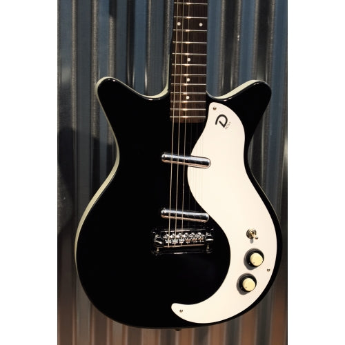 Danelectro '59M NOS+ Gloss Black Vintage Style Electric Guitar