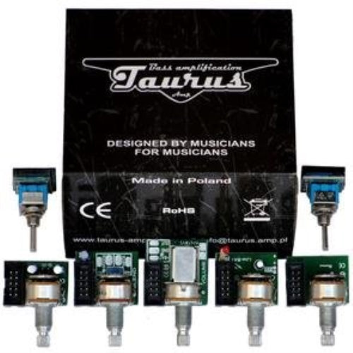 Taurus Amplification TM-2 Full Set Three Band Modular On-Board Bass Preamp