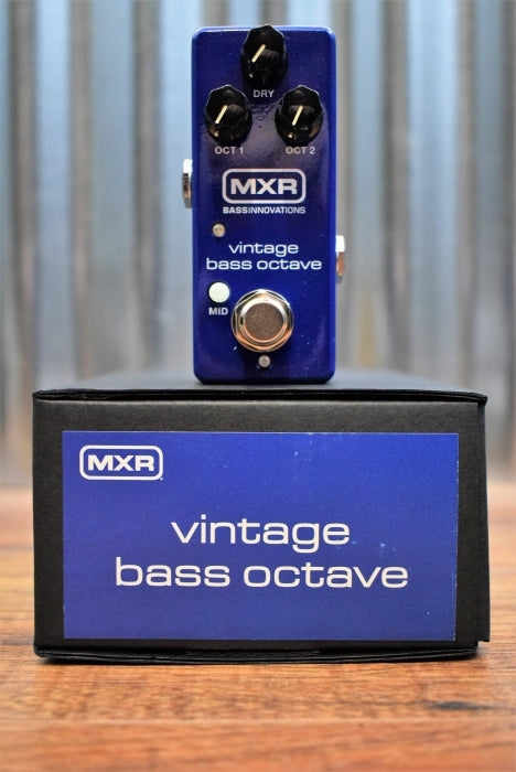 mxr bass pedals Dunlop MXR M280 Vintage Bass Octave Effect Pedal – Specialty Traders