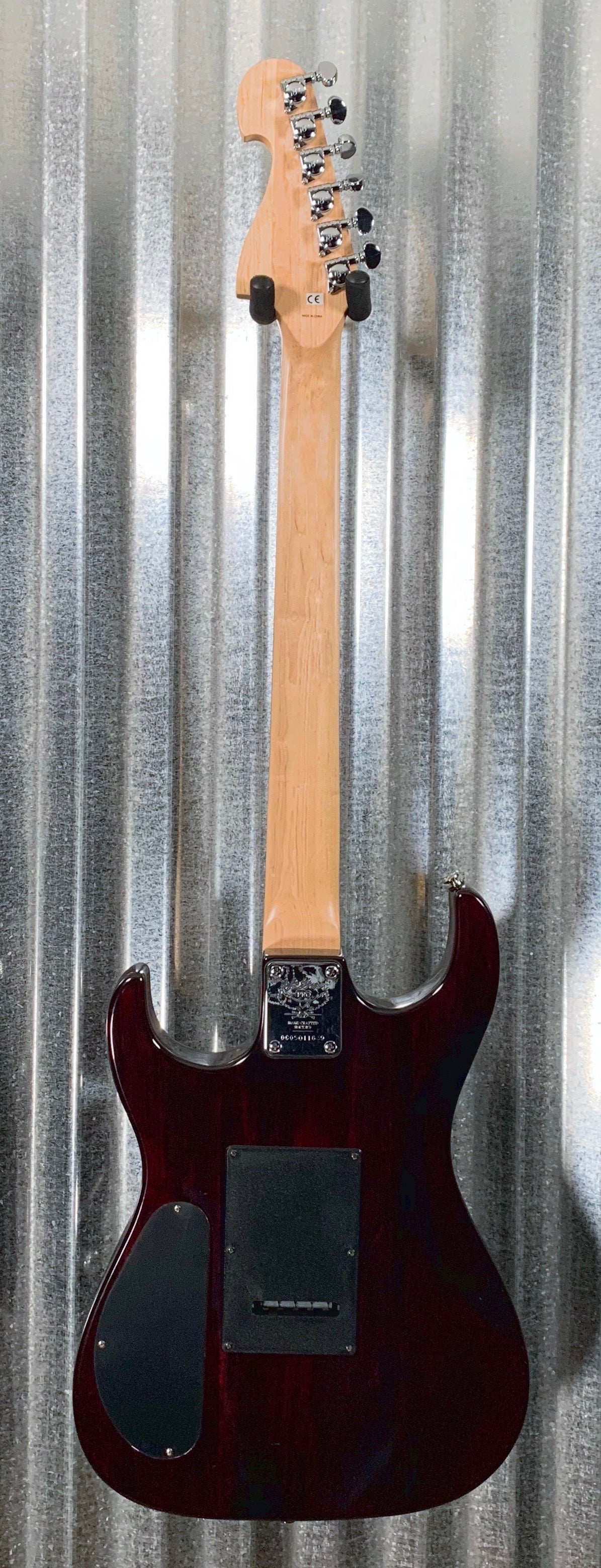 Washburn Pro X Series HSH Floyd Rose Trans Dark Cherry Guitar & Bag #1639 Used