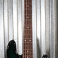 G&L USA JB-5 Greenburst 5 String Jazz Bass Rosewood Satin Neck & Case #7059