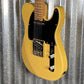 Musi Virgo Classic Telecaster Empire Yellow Guitar #0333 Used