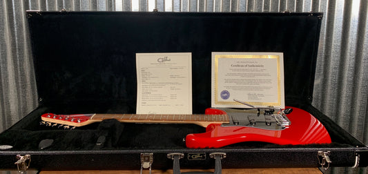 G&L USA Fullerton Custom Legacy Rally Red Guitar & Case 2018 #1036