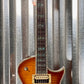 ESP LTD EC-1000 Flame Amber Sunburst Duncan Guitar & Gig Bag LEC1000ABS #0351 Demo