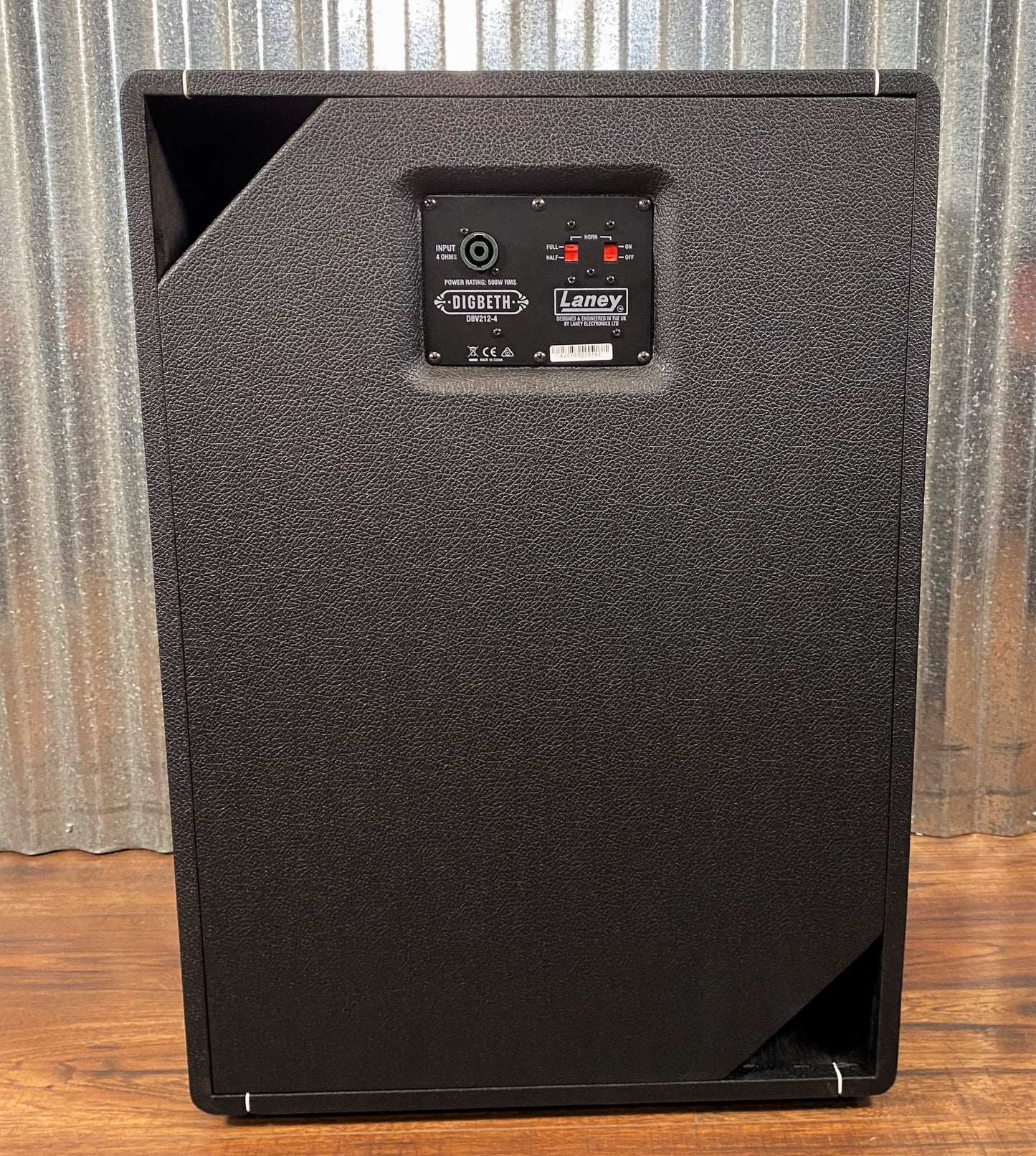 Laney Digbeth DBV-212-4 2x12" 500 Watt Bass Amplifier Extension Speaker Cabinet 4 Ohm