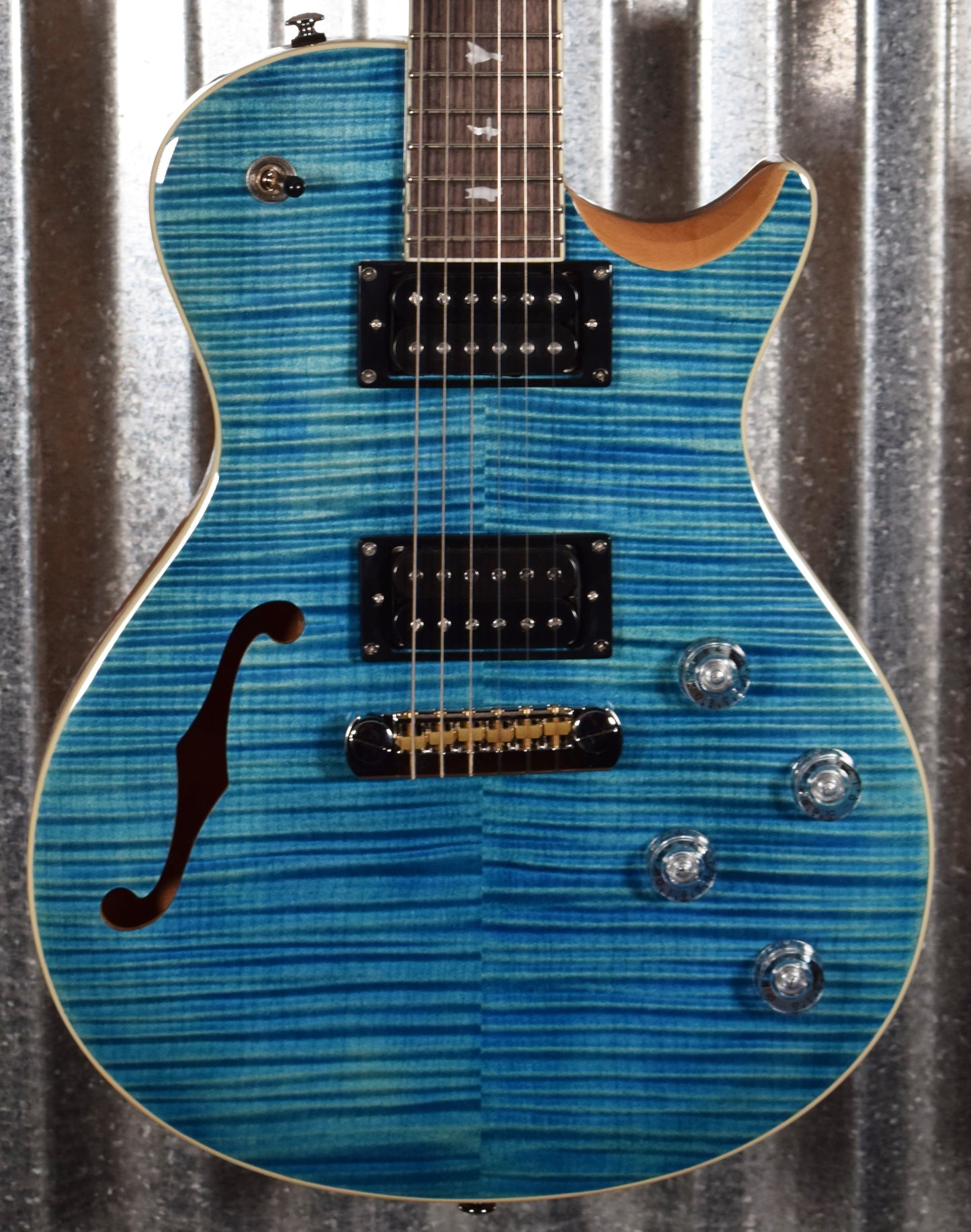 PRS Paul Reed Smith SE Zach Myers Blue Guitar & Bag #8709