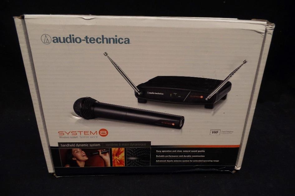 Audio Technica ATW-802 T8 Wireless Hand Held Microphone System