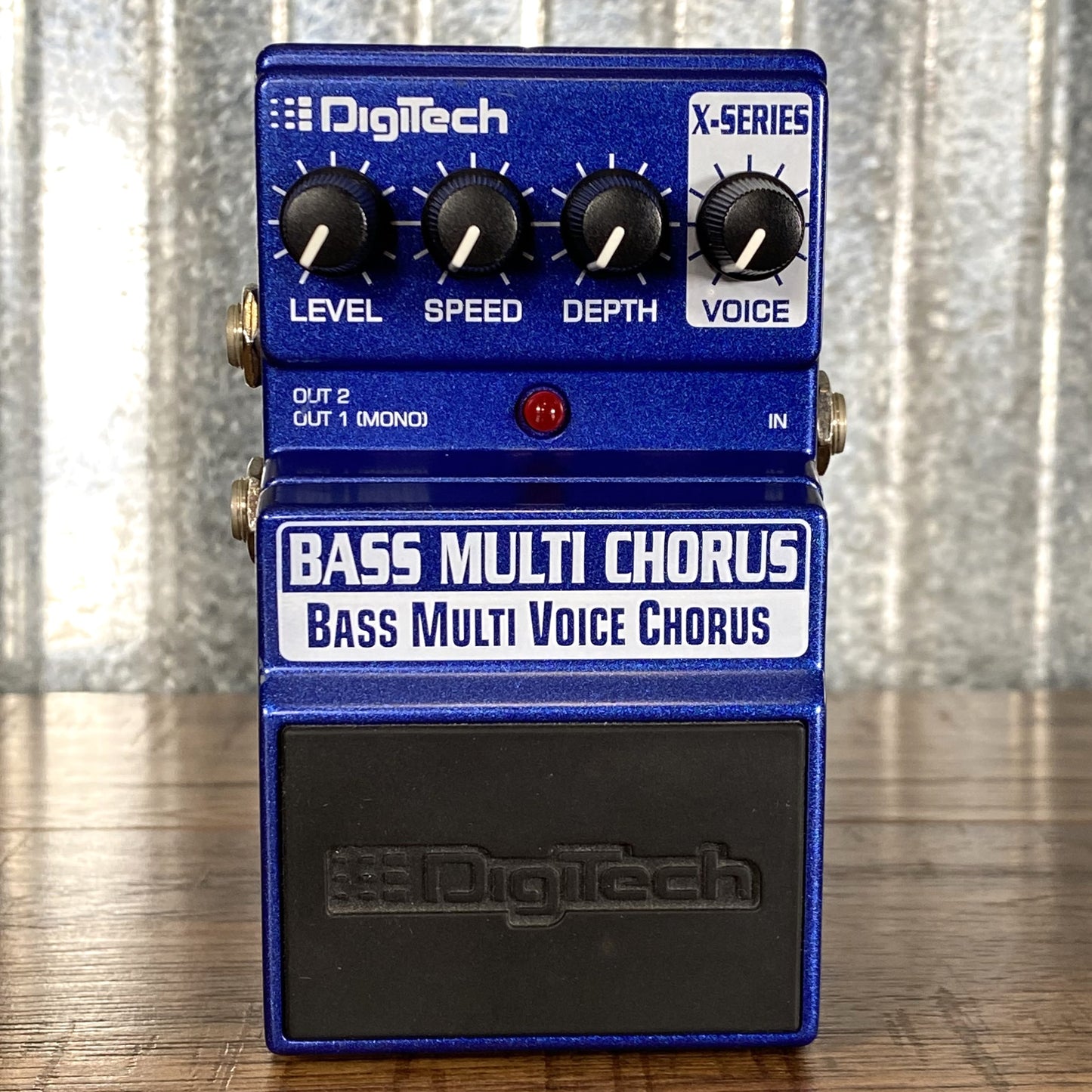 Digitech X Series Bass Multi Voice Chorus Effect Pedal Used