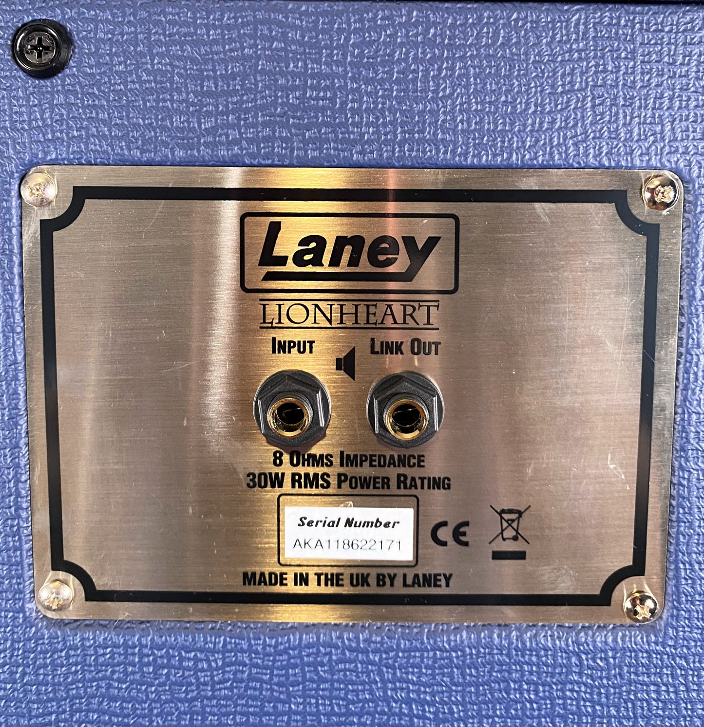 Laney LT112 Lionheart 1x12" Celestion G12H Guitar Amplifier Speaker Cabinet