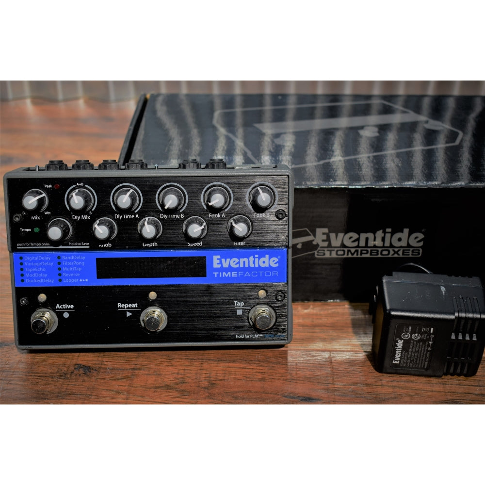 Eventide Timefactor Dual Delay Guitar Effect Pedal Used