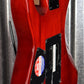 ESP LTD M-200FM See Thru Red Flame Top Guitar LM200FMSTR #0084