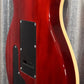 Hamer Archtop Flame Dark Cherry Wilkinson Tremolo Electric Guitar SATFW-DCB #0764
