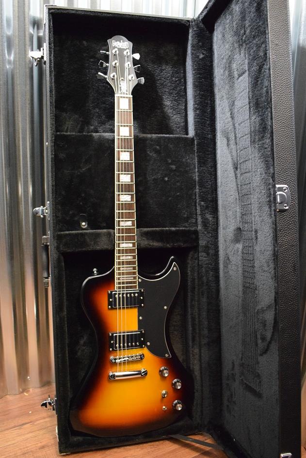 Eastwood Guitars RD Artist Electric Guitar Sunburst & Hardshell Case #3115