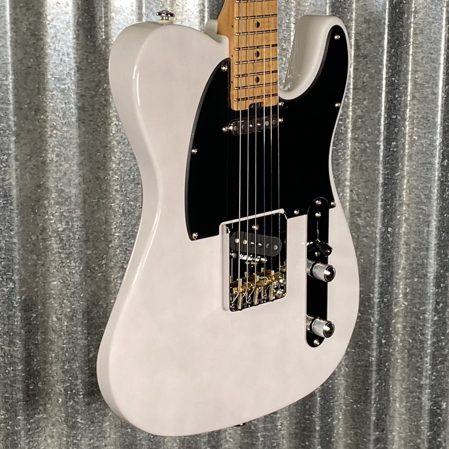 Musi Virgo Classic Telecaster White Guitar #0224 Used