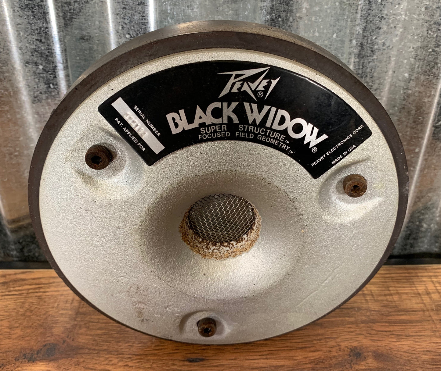 Peavey Black Widow 15" Driver Only Model 1505 8 ohm Used