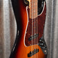 G&L USA Fullerton Deluxe JB 4 String Jazz Bass 3 Tone Sunburst & Case #1018