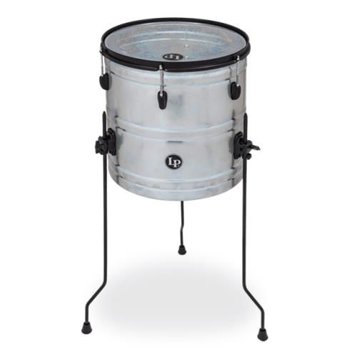 LP Latin Percussion RAW 16" Steel Street Can with Legs LP1616