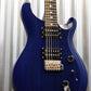 PRS Paul Reed Smith SE Standard 24 Translucent Bllue Electric Guitar & Bag #0172