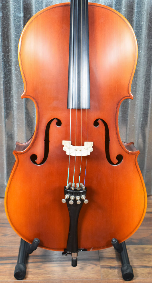 Becker 3000S Symphony Series 1/2 Size Satin Brown Cello & Bag Used