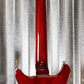 Hamer Archtop Flame Dark Cherry Wilkinson Tremolo Guitar SATFW-DCB #0763 Demo
