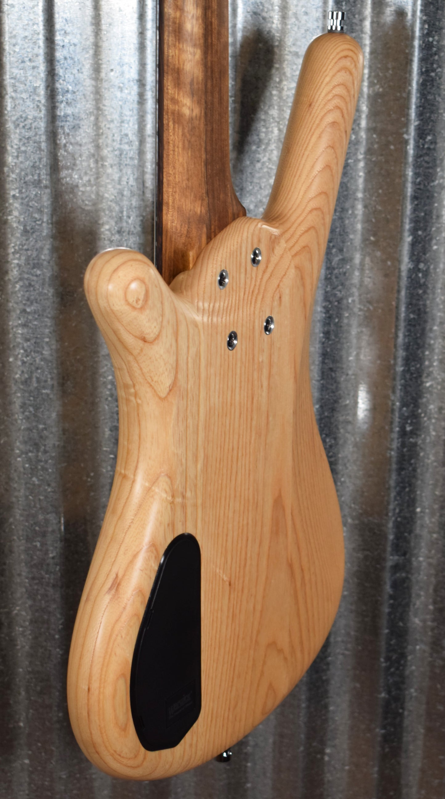 Warwick German Pro Series Corvette 5 String Active Bass Natural Ash & Bag #9020