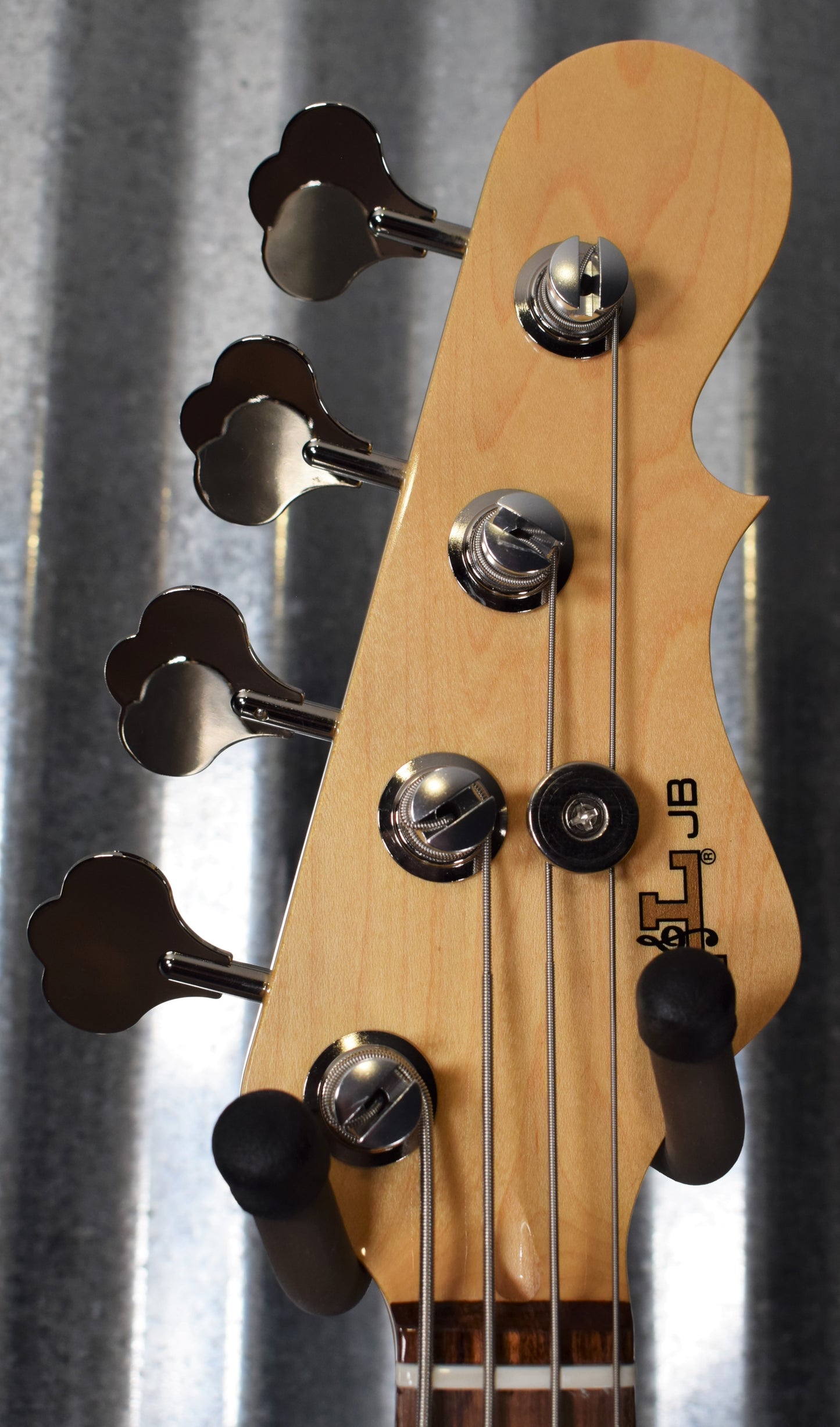 G&L USA Fullerton Deluxe JB 4 String Jazz Bass Lake Placid Blue & Case #7029