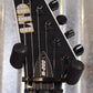 ESP LTD M-200FM See Thru Black Flame Top Guitar LM200FMSTBLK #0521 B Stock