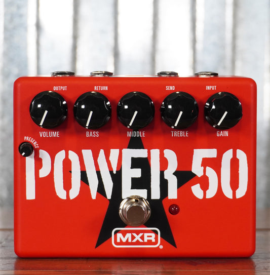 Dunlop MXR TBM1 Tom Morello Power 50 Overdrive Guitar Effect Pedal Demo