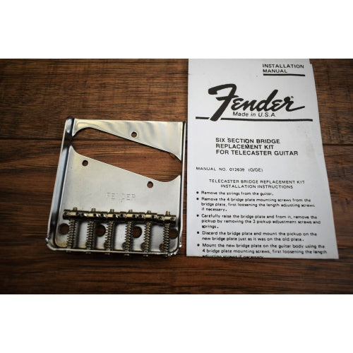 Fender Telecaster Vintage Style 6 Saddle Bridge 0990810000