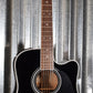 Takamine EF381SC-12 String Black Acoustic Electric Guitar & Case #0218