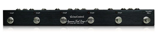 One Control Iguana Tail Loop 2 Five Effect Loop Switcher & Power Distributor Pedal