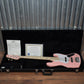 G&L USA JB-5 Shell Pink 5 String Jazz Bass Maple Satin Neck & Case #6099