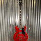 Hagstrom VIKB-WCT Viking 4 String Semi Hollow Short Scale Bass Wild Cherry Transparent #0801