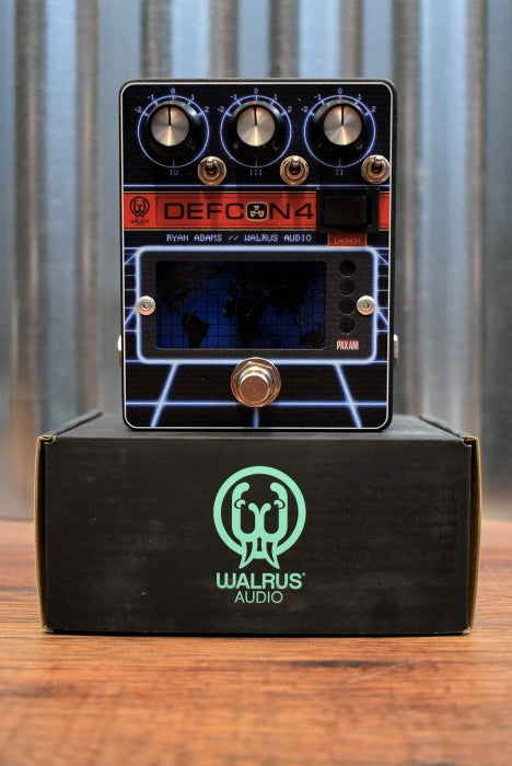 Walrus Audio Defcon4 Preamp EQ Boost Guitar Effect Pedal
