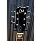 ESP LTD EC-256FM Cobalt Blue Flame Top Guitar LEC256CB & Case #0948