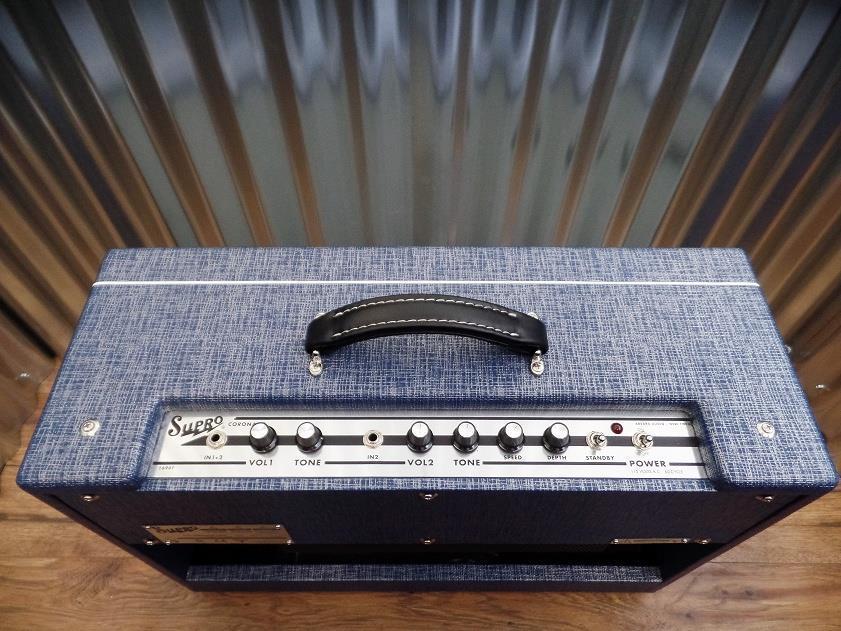 Supro USA 1690T Coronado All Tube 35 Watt 2x10 Combo Amplifier
