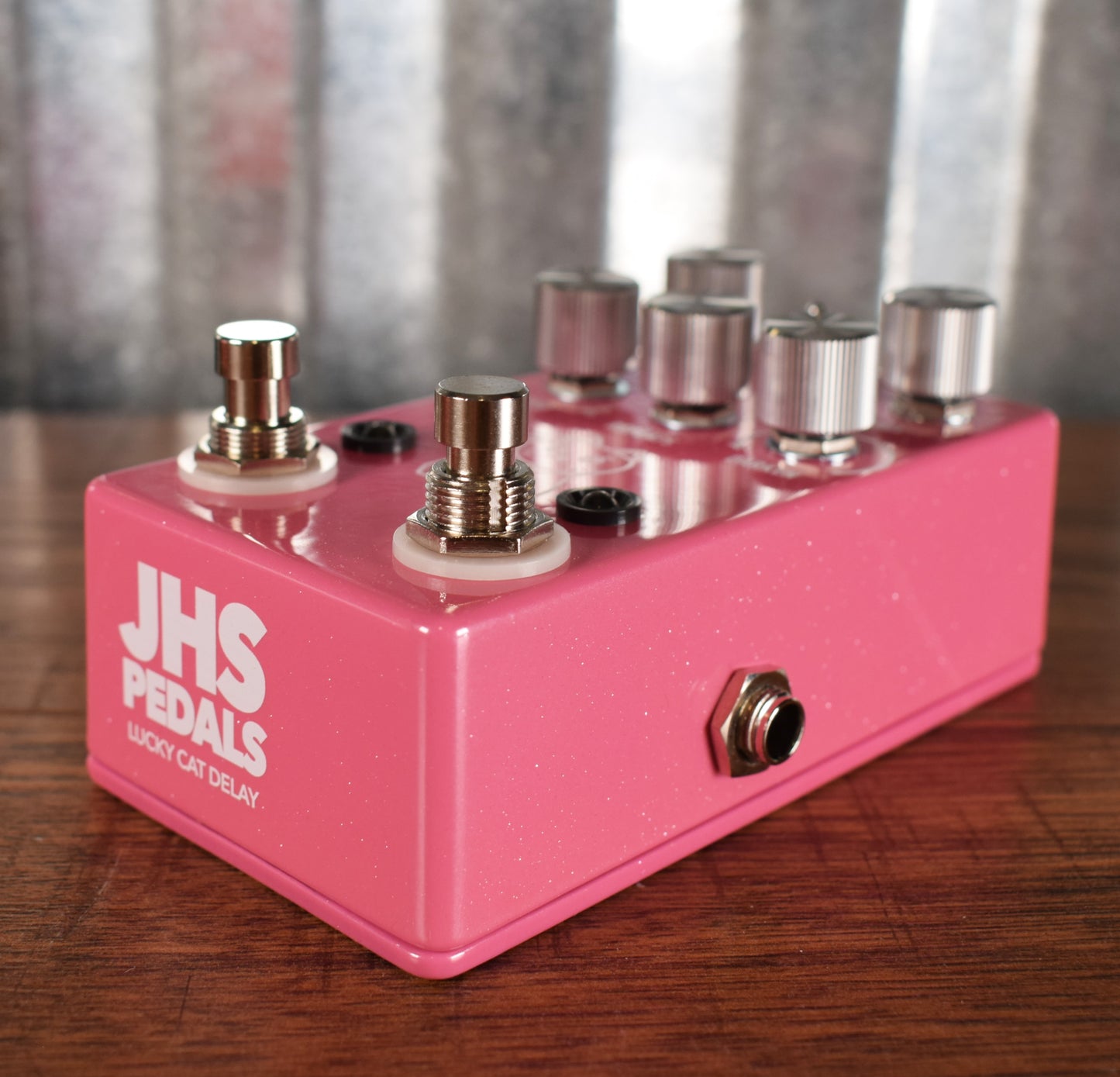 JHS Pedals Lucky Cat Delay PINK Guitar Effect Pedal