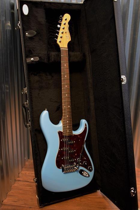 G&L Guitars USA Custom COMANCHE Himalayan Blue Electric Guitar & Case 2016 #8226